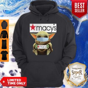 Nice Baby Yoda Face Mask Hug Macy’s Hoodie