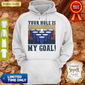 Nice Your Hole Is My Goal Vintage Hoodie