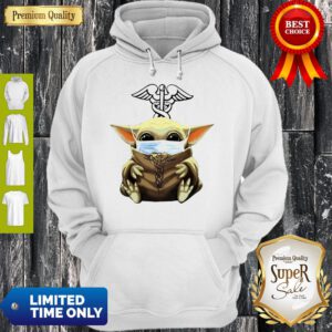 Good Baby Yoda Mask Hug CNA Hoodie