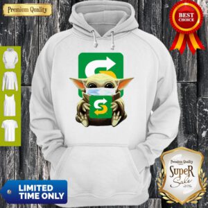 Good Baby Yoda Mask Hug Subway Hoodie