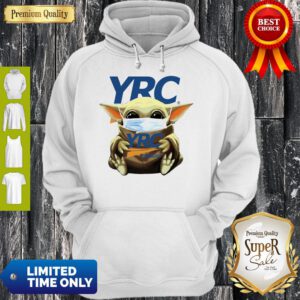 Good Baby Yoda Mask Hug YRC Freight Hoodie