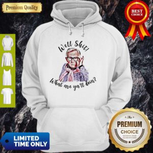 Top Leslie Jordan Well Shit What Are Y'all Doing Hoodie