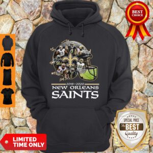 2019 – 2020 New Orleans Saints Team Player Signatures Hoodie