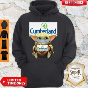 Pretty Baby Yoda Face Mask Hug Cumberland Farms Hoodie