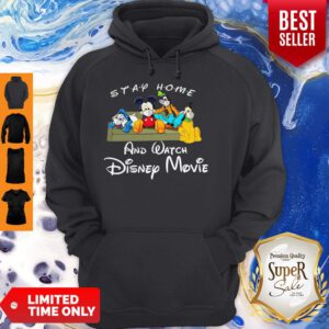 Donald Duck Mickey Mouse Pluto Dog Goofy Dog Stay Home Coronavirus Hoodie