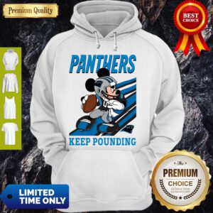 Mickey Mouse Carolina Panthers Keep Pounding Hoodie