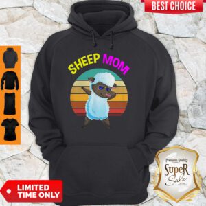 Dabbing Sheep Mom Mama Mothers Day Hoodie