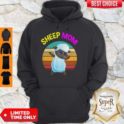 Dabbing Sheep Mom Mama Mothers Day Hoodie