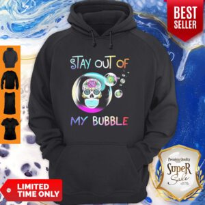 Official Sugar Skull Mask Stay Out Of My Bubble Coronavirus Hoodie