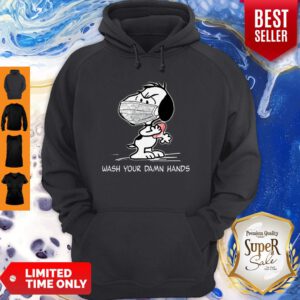 Snoopy Mask Wash Your Damn Hands Coronavirus Hoodie