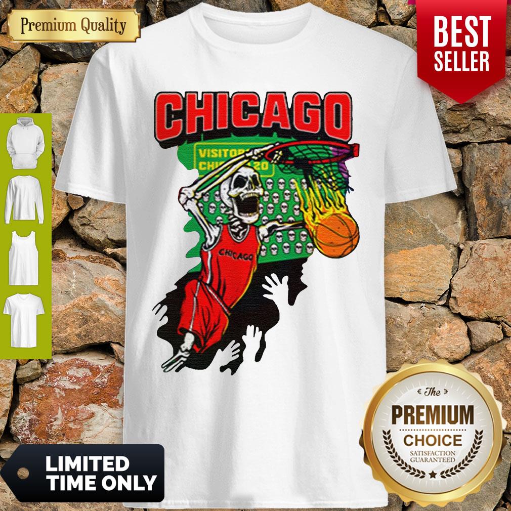 Official Chicago Tie Dye Basketball For Shirt