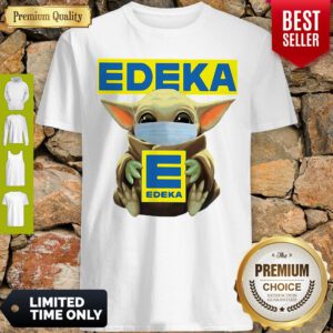 Official Star Wars Baby Yoda Face Mask Hug Edeka Shirt