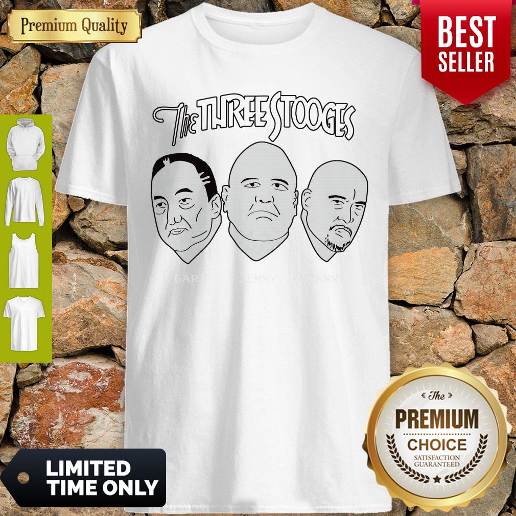 Official The Three Stooges Gar Jimmy Johnny Shirt