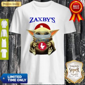 Good Baby Yoda Mask Hug Zaxby’s Shirt
