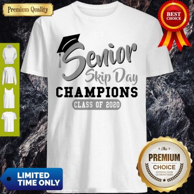 Top Senior Skip Day Champions Class Of 2020 Gray Shirt