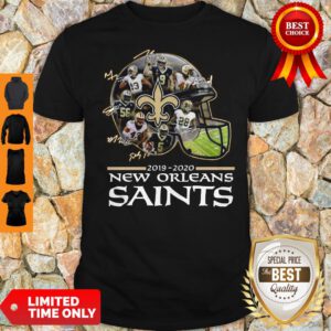 2019 – 2020 New Orleans Saints Team Player Signatures Shirt
