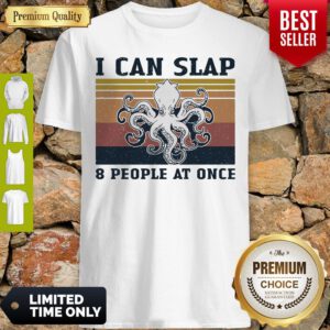 Official Octopus I Can Slap 8 People At Once Vintage Sweatshirt