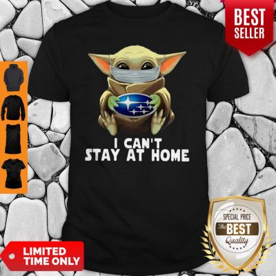 Star Wars Baby Yoda Mask Hug Subaru I Can’t Stay At Home Shirt