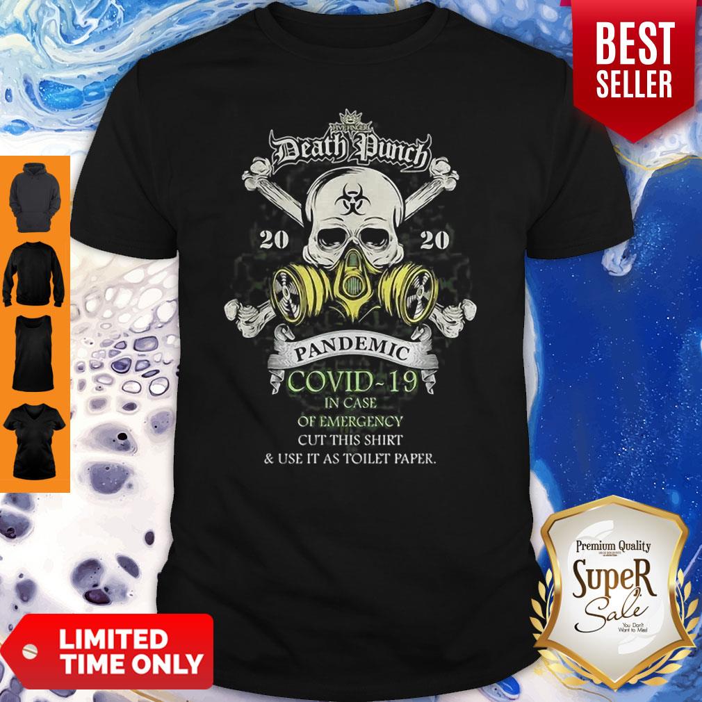 Five Finger Death Punch 2020 Pandemic COVID-19 Version Skull Shirt