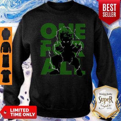 Official One For All 2020 My Hero Academia Sweatshirt
