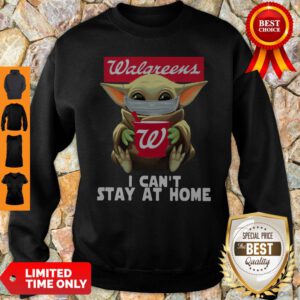 Baby Yoda Face Mask Walgreens Can’t Stay At Home Sweatshirt