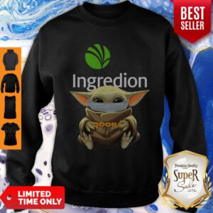 Nice Baby Yoda Mask Ingredion Incorporated Sweatshirt