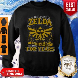 Nice The Legend Of Zelda Social Distance Sweatshirt