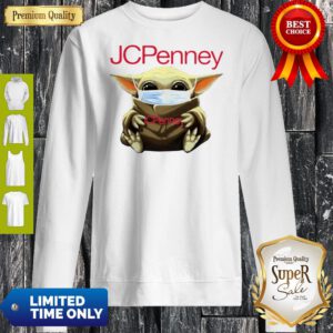 Good Baby Yoda Hug Jcpenney Mask Sweatshirt