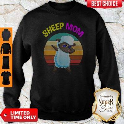 Dabbing Sheep Mom Mama Mothers Day Sweatshirt