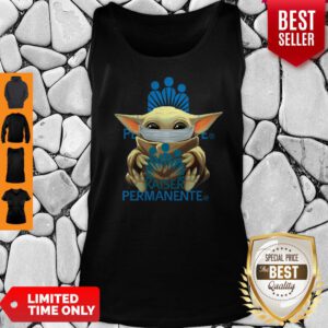 Top Baby Yoda Mask Hug Kaiser Permanente Tank Top