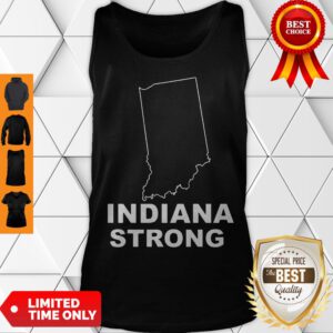 Cute Indiana Strong Indiana State US Tank Top