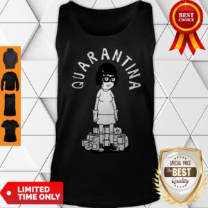 Quarantina Quarantine Bobs Fan Burgers Movie Tank Top