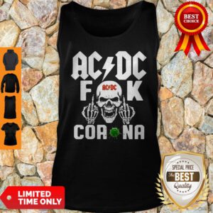 Pretty AC DC Skull Fuck Corona Tank Top