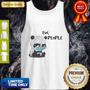Pretty Panda Face Mask Ew People Tank Top