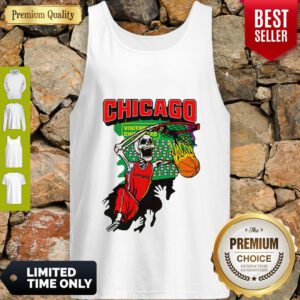Official Chicago Tie Dye Basketball For Tank Top