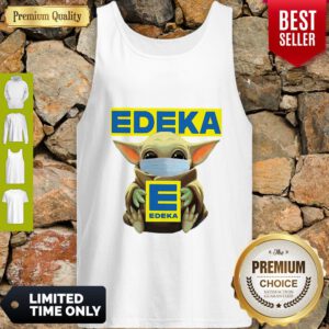 Official Star Wars Baby Yoda Face Mask Hug Edeka Tank Top
