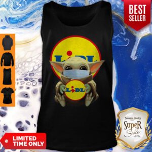 Nice Baby Yoda Face Mask Hug Lidl Tank Top
