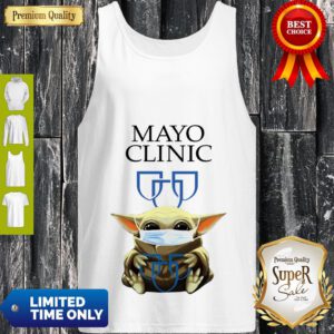 Good Baby Yoda Hug Mayo Clinic COVID-19 2020 Tank Top