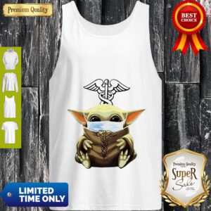 Good Baby Yoda Mask Hug CNA Tank Top