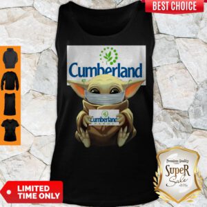 Pretty Baby Yoda Face Mask Hug Cumberland Farms Tank Top