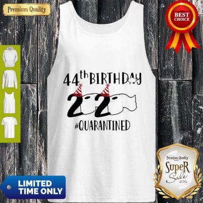 44th Birthday 2020 Quarantined Coronavirus Tank Top