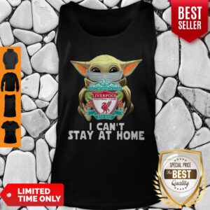 Star Wars Baby Yoda Mask Hug Liverpool I Can’t Stay At Home Tank Top