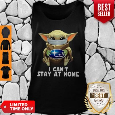 Star Wars Baby Yoda Mask Hug Subaru I Can’t Stay At Home Tank Top