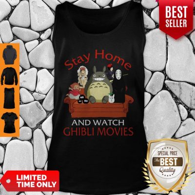 Stay Home And Watch Ghibli Movies Coronavirus Tank Top