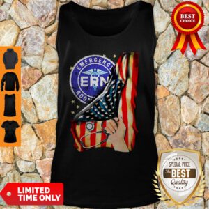 Emergency Room And American Flag Tank Top