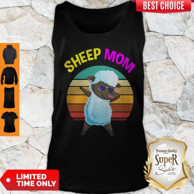 Dabbing Sheep Mom Mama Mothers Day Tank Top