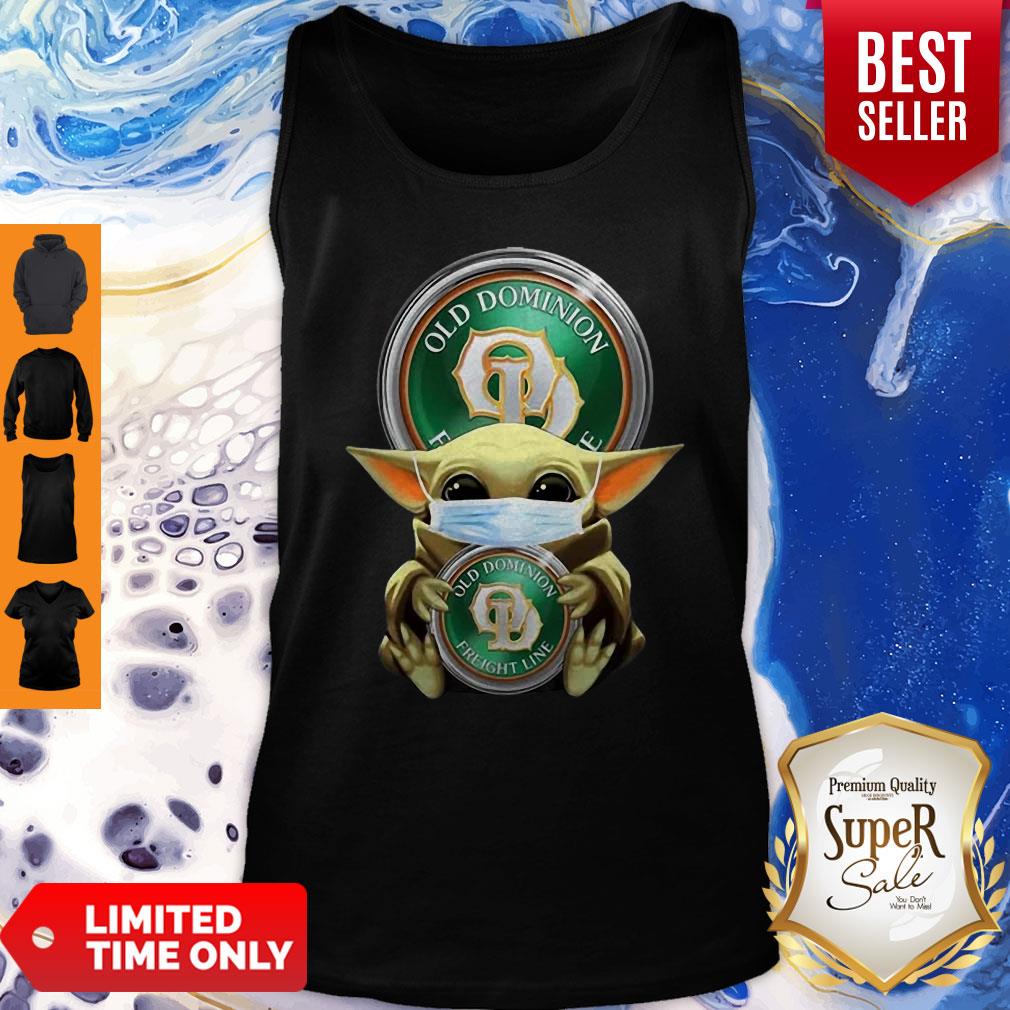 Baby Yoda Mask Old Dominion Freight Line Coronavirus Tank Top Baby Yoda Mask Old Dominion Freight Line Coronavirus Tank Top