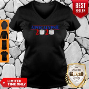 Top Apocalypse 2020 Toilet Paper V-Neck