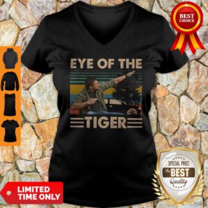 Official Dean Winchester Eye Of The Tiger V-neck