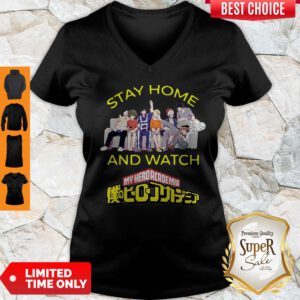 Pretty Stay Home And Watch My Hero Academia The Movie V-neck
